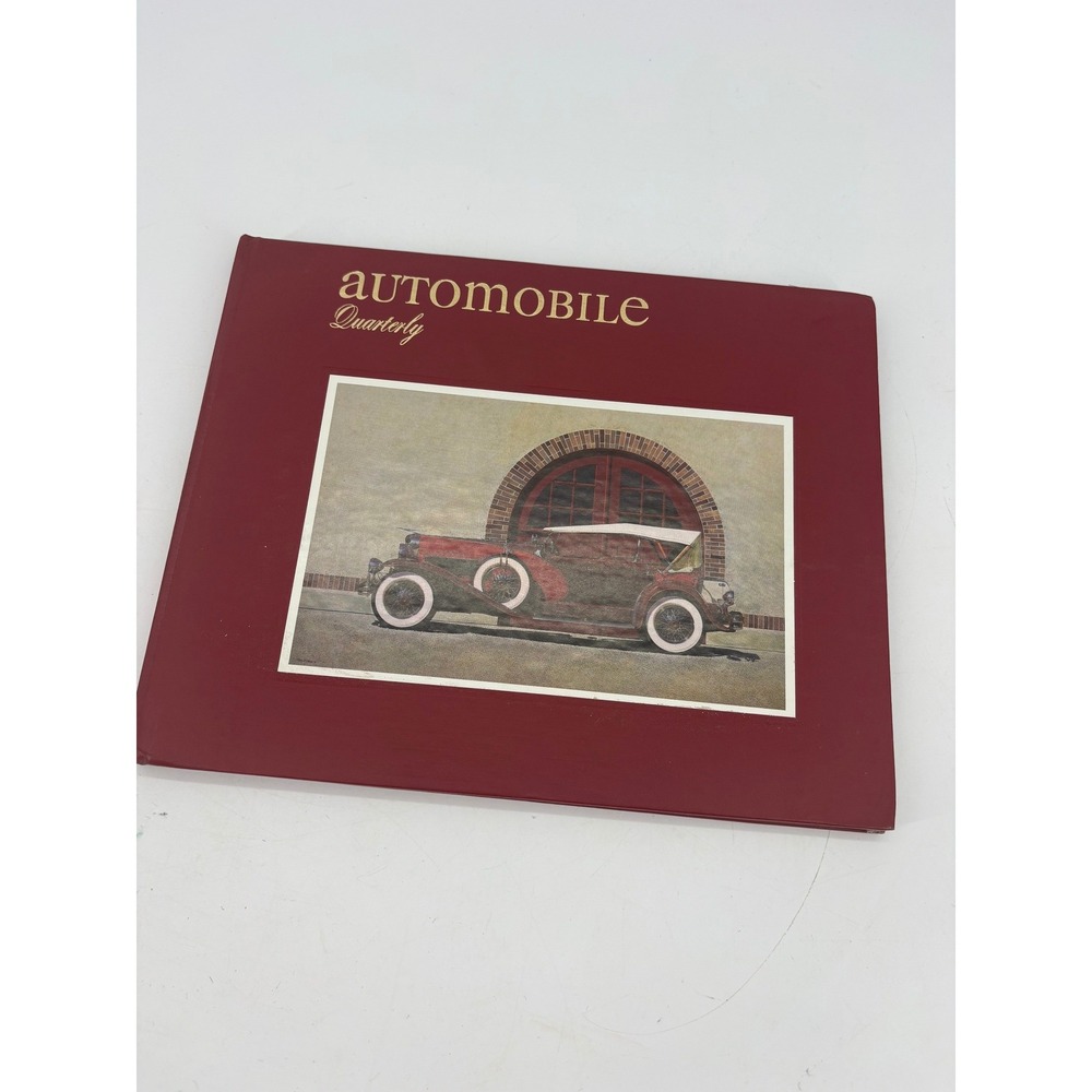 Automobile Quarterly Vol 28 No 2 1990 Hardcover Magazine Red Car History Book